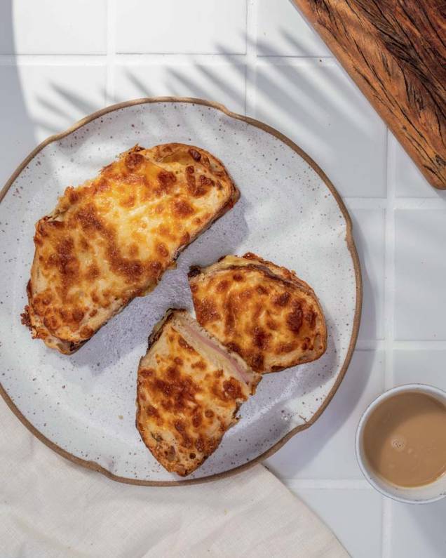 Croque monsieur: misto quente francês Croque monsieur: misto quente francês