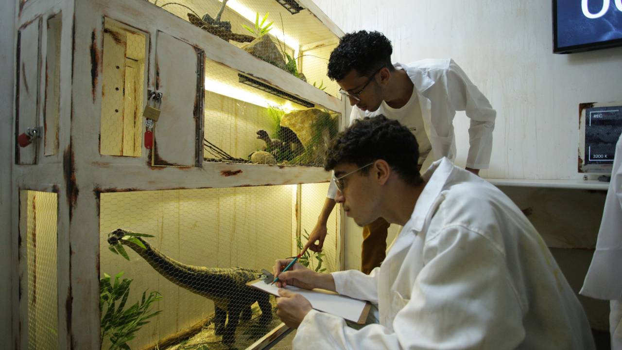 Ilha dos Dinossauros: participantes viram cientistas