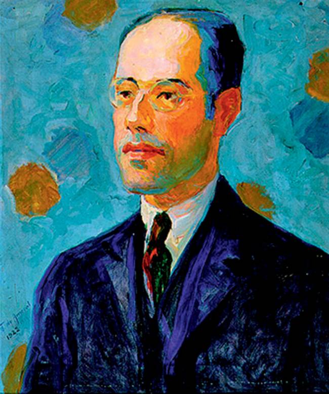 Tarsila do Amaral, Retrato de Mário de Andrade, 1922 – Crédito Eduardo Ortega Divulgação.jpg 'Retrato de Mário de Andrade' (1922), de Tarsila do Amaral: sexualidade foi tabu