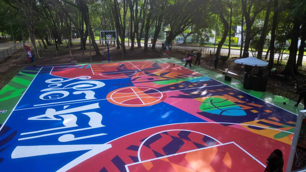 NBA realiza projeto social com crianças da Zona Leste