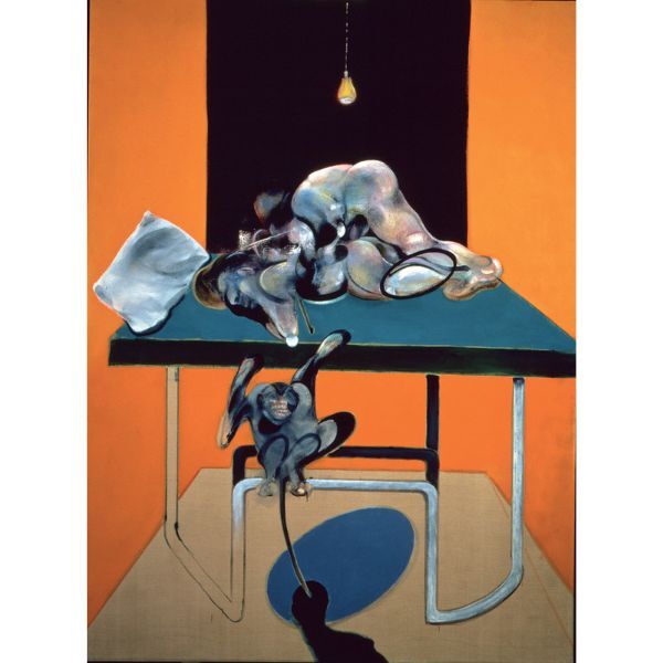 'Two Figures with a Monkey' (1973), de Francis Bacon: ícone da pintura
