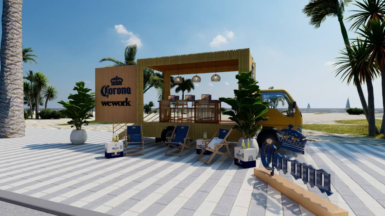 Vida outdoor: Corona e We Work criam escritórios em praias de SP e RJ