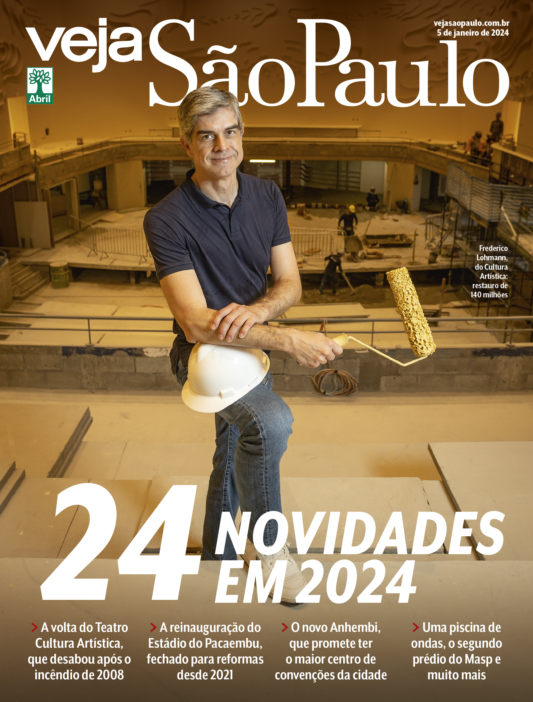 Capa de VEJA São Paulo edição 2874