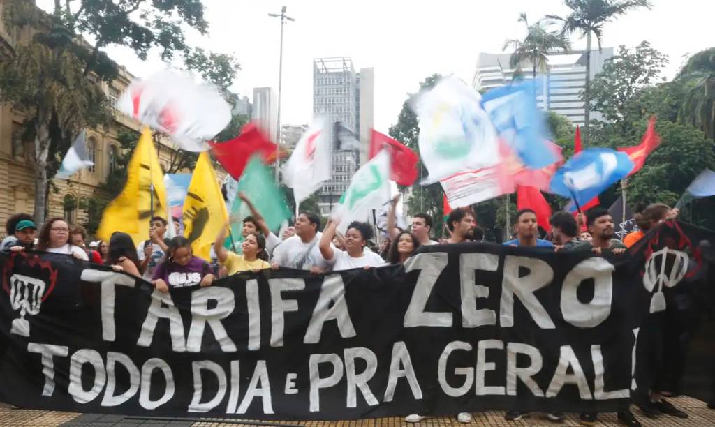 Passe Livre faz novo protesto contra aumento da tarifa do Metrô e trem