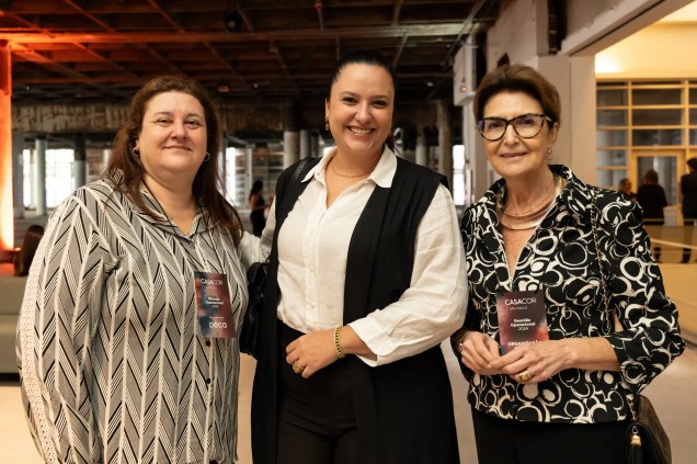 Fátima Barnabé, Fabiana Melo e Cris Ferraz.