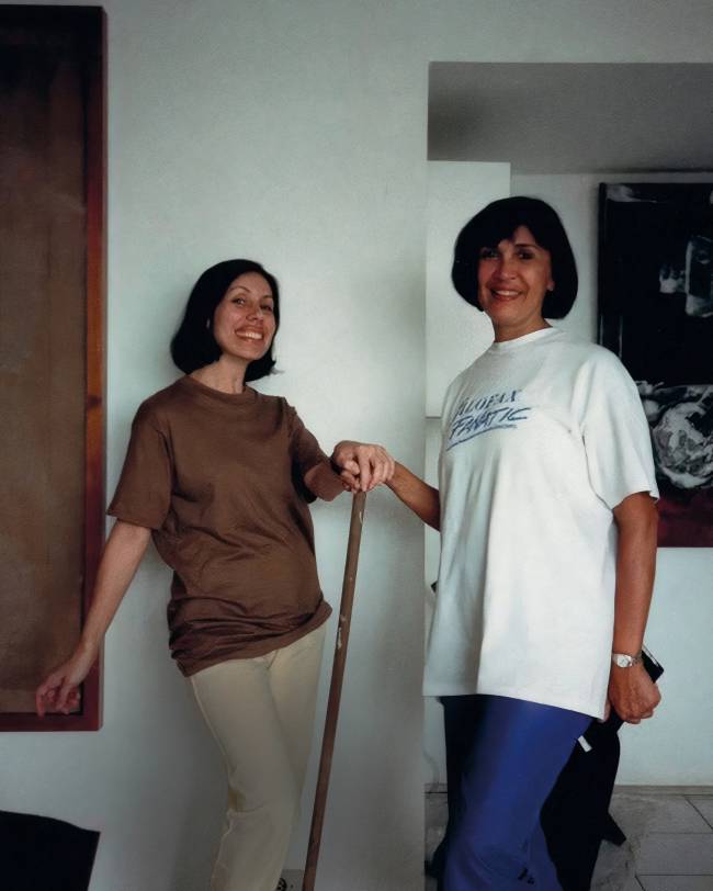 Iole de Freitas e Raquel Arnaud: exposição em 1992