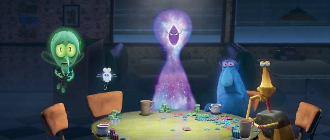 Orion and the Dark As entidades da escuridão no filme