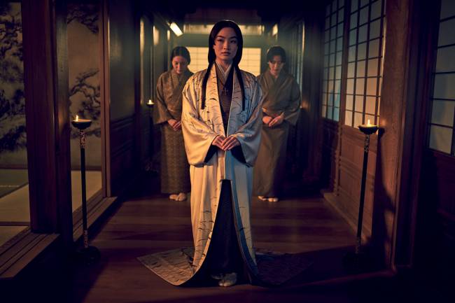 ¿SH¿GUN¿ — Pictured: Anna Sawai as Toda Mariko. CR: Kurt Iswarienko/FX Anna Sawai: atriz brilha no papel de Toda Mariko