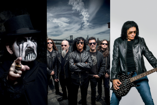 King Diamond Anthrax Gene Simmons