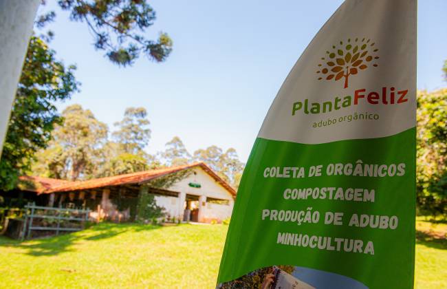 Sítio Planta Feliz: compostagem e aulas de ecologia