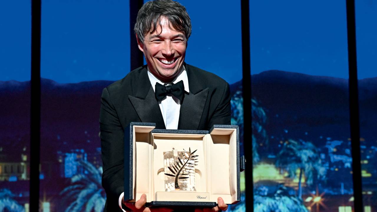 Sean Baker no sábado (25), no Festival de Cannes: maior prêmio da carreira