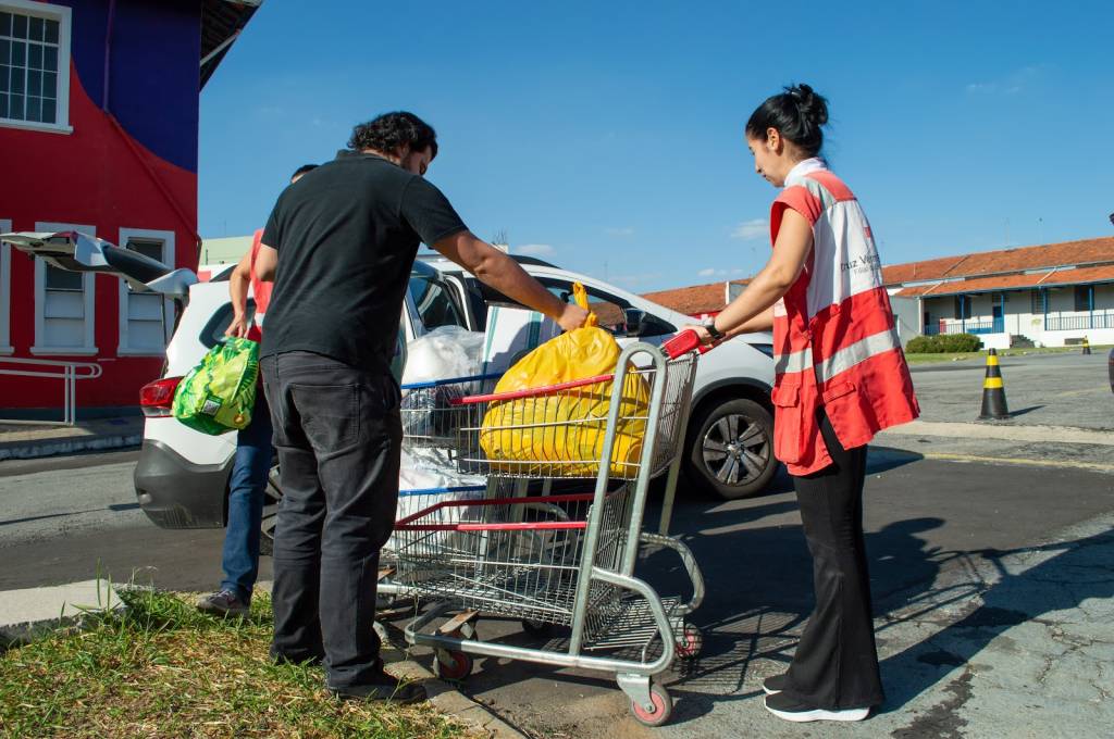 Cruz Vermelha SP recebeu mais de 80 toneladas em doações para o RS