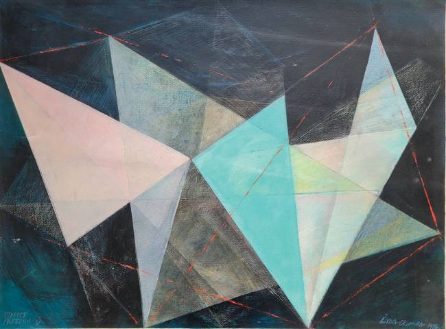 1 Lydia Okumura Thought Pattern T 1986 cortesia da artista.jpg pinturas-lydia-okumura