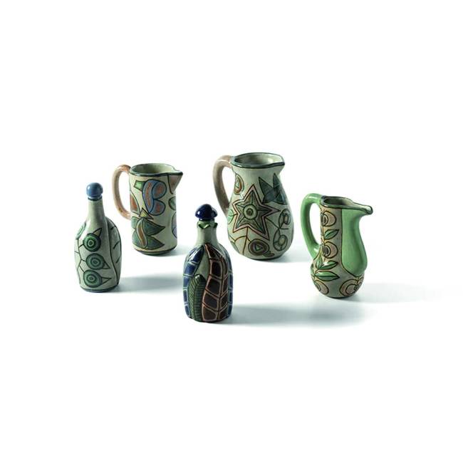 Ceramica_Brennand_Divulgacao.jpg Coleção de jarras e garrafas da Oficina Francisco Brennand