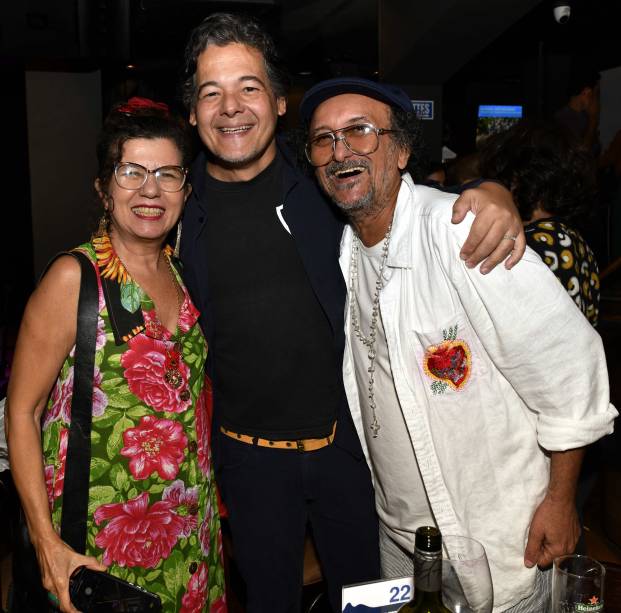 Elza Ribeiro, Zé Marcio Alemany e Fernando Mendonça: no Blue Note Rio