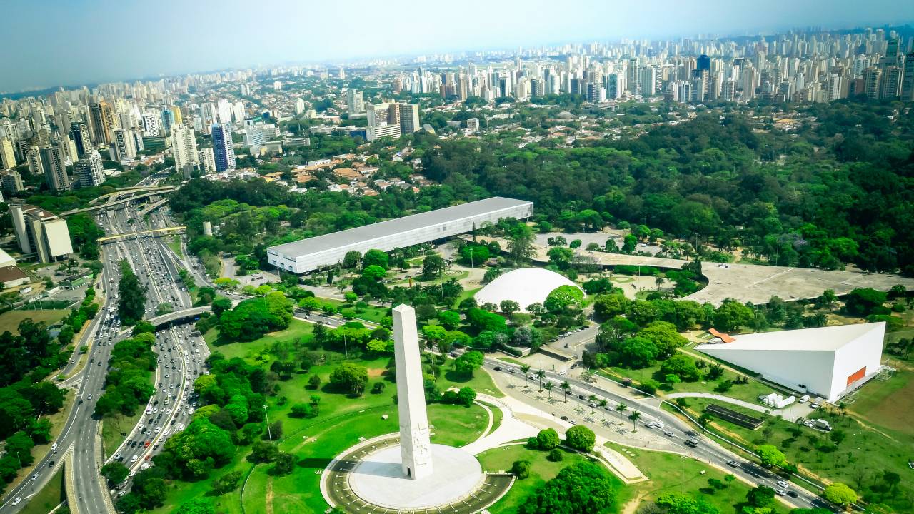 Vista do Parque Ibirapuera