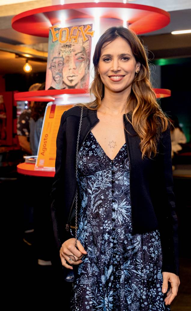 A atriz Mel Lisboa A atriz Mel Lisboa