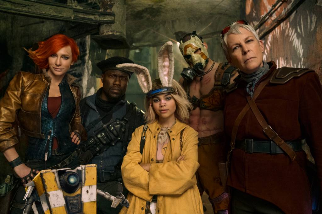 Com Cate Blanchett e Jamie Lee Curtis, ‘Borderlands’ é decepcionante