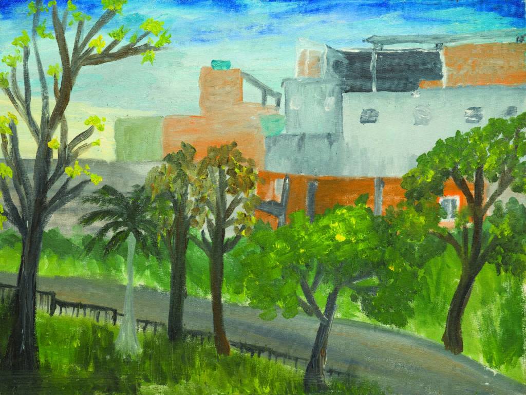 Link Museu, Título ¿Barro Bronx¿, óleo sobre tela, 2022, 30x40cm..jpg Paisagem em pintura