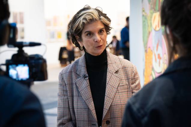 A diretora da mostra, Fernanda Feitosa A diretora da mostra, Fernanda Feitosa