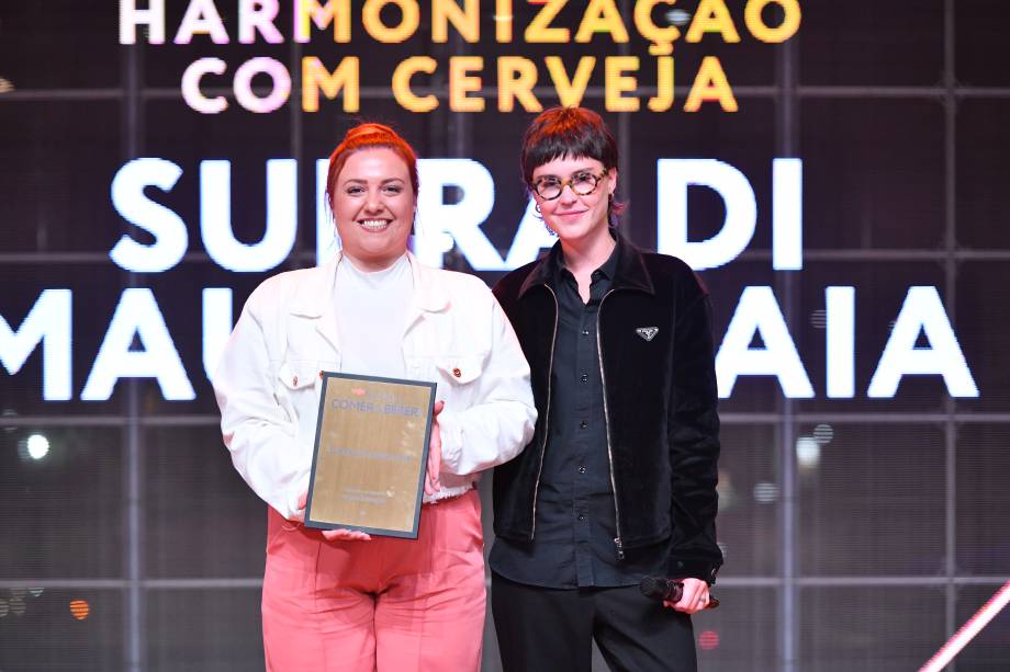 Adriana Monteiro, do Supra di Mauro Maia, com Laura Miranda, representando Baden Baden