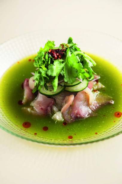 Los Dos Cantina: pedidas como aguachile de olhete Los Dos Cantina: pedidas como aguachile de olhete