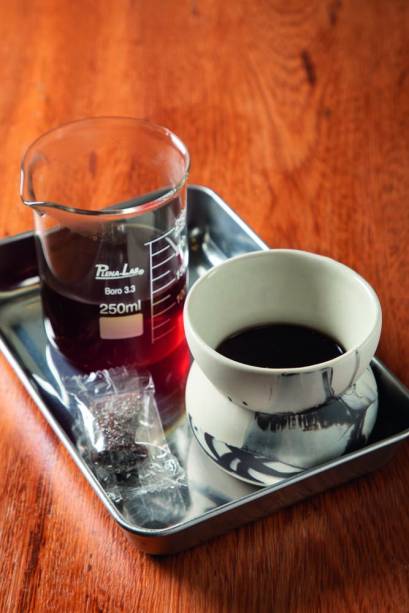 Ronin Café: café coado na V60