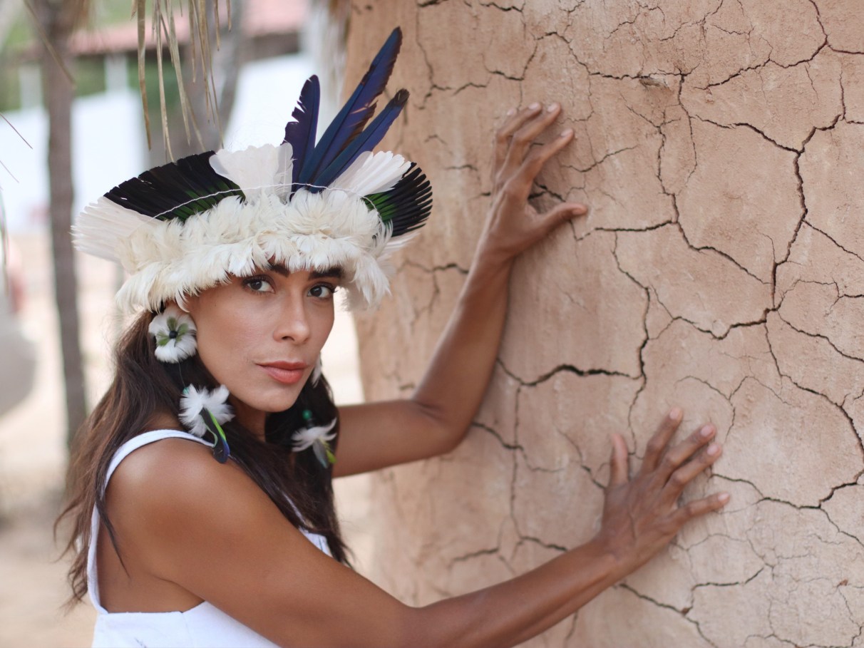 Eva Polnaning yalangoch fotosurati