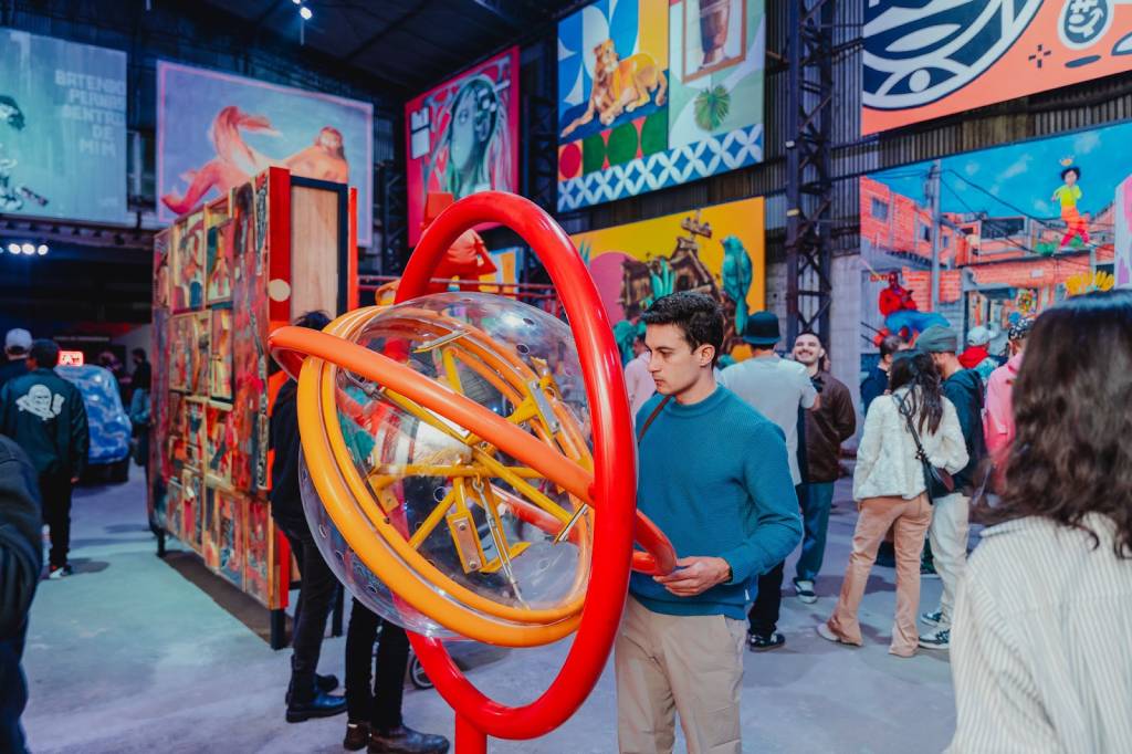 Festival Nalata monta ‘museu holandês’ com obras gigantes em Pinheiros