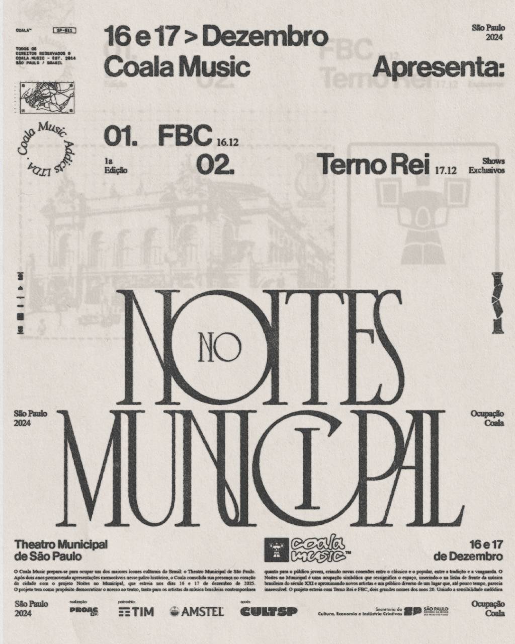 Noites NO Municipal Coala Music Noites NO Municipal Coala Music