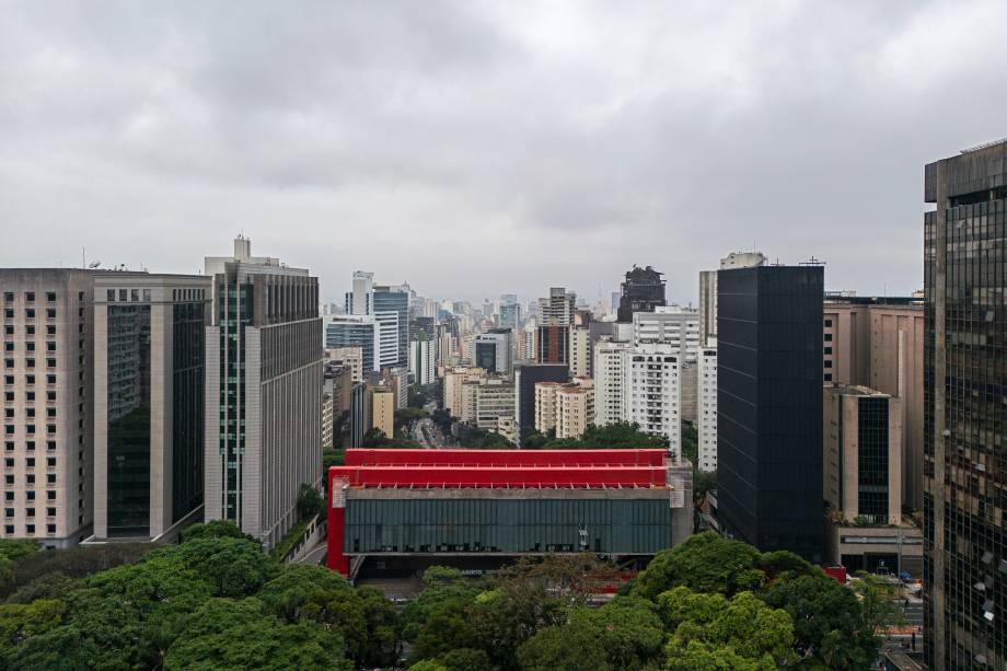Vista dos edificios Pietro Maria Bardi e Lina-Bo-Bardi