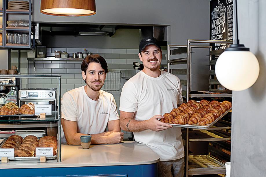 Bakehaus: os irmãos e sócios Luiz Barros e Antonio Barros