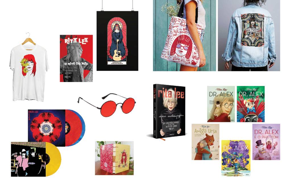 Itens para os fãs de Rita Lee