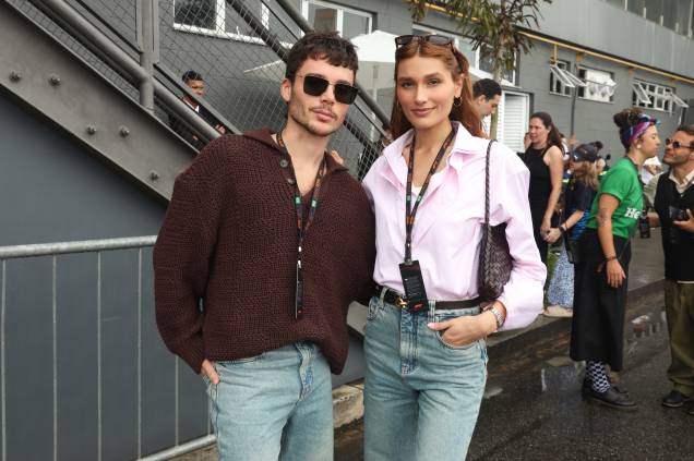 João Lucas e Sasha no GP de Fórmula 1 João Lucas e Sasha no GP de Fórmula 1