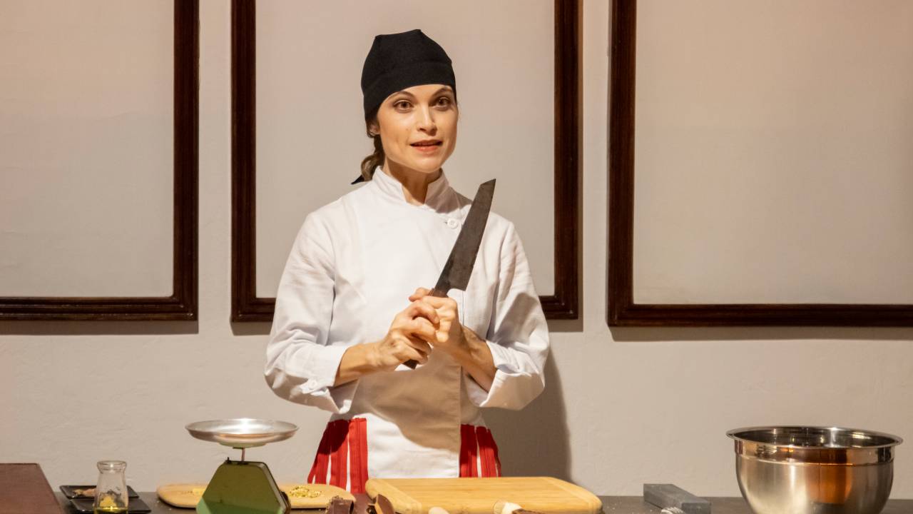 Cena de "Chef psi-como comer como como" : Maíra Maciel