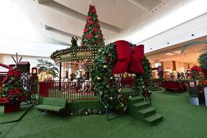 Natal brilhante em Shopping Center Norte