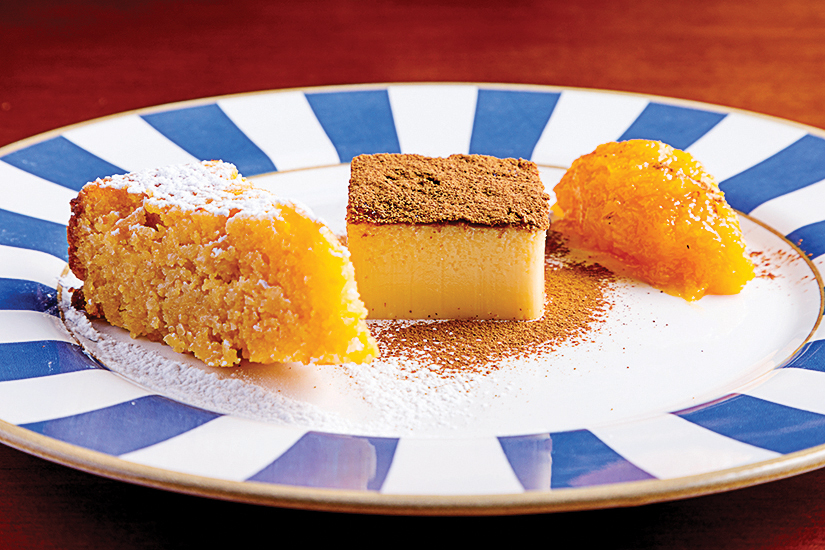 Trio de sobremesas: do Bacalhau, Vinho e Cia.