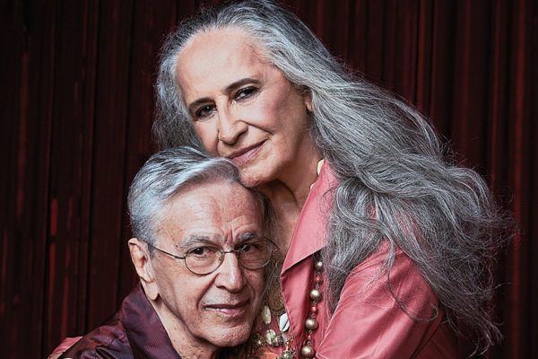 Caetano Veloso e Maria Bethânia são indicados ao Grammy 2026