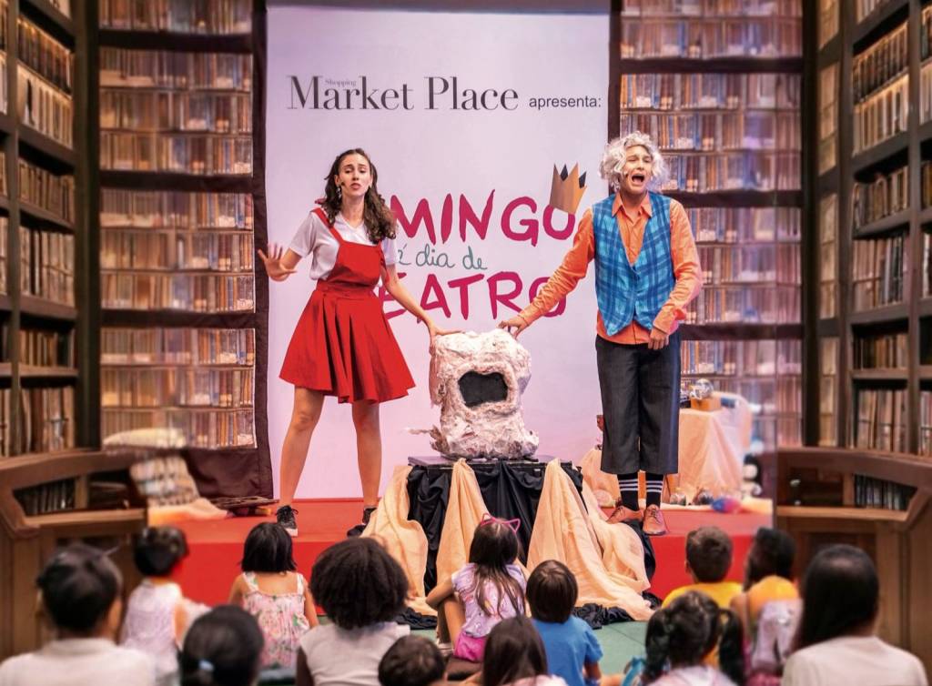 Domingo é dia de teatro com peças Infantis no Market Place