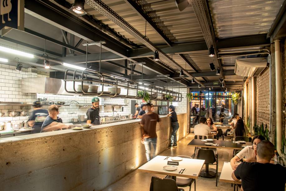 Broca: o espaço na Vila Madalena com cozinha aberta Broca: o espaço na Vila Madalena com cozinha aberta