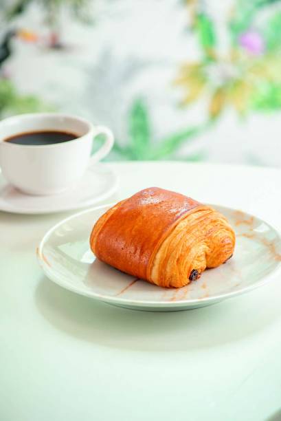 Charlotte Pâtisserie: pain au chocolat é uma das pedidas folhadas