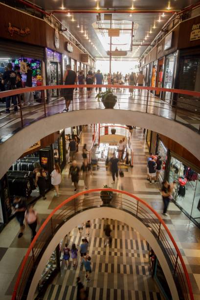 Seis pavimentos: 90% dos pontos comerciais estão ocupados