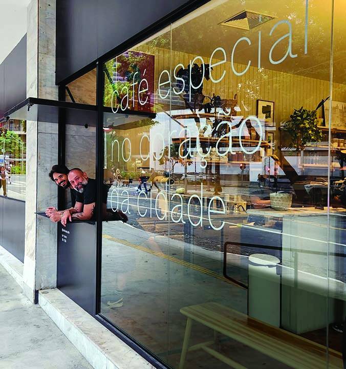 Hesli Carvalho e Murilo Nogueira, sócios do HM Food Café