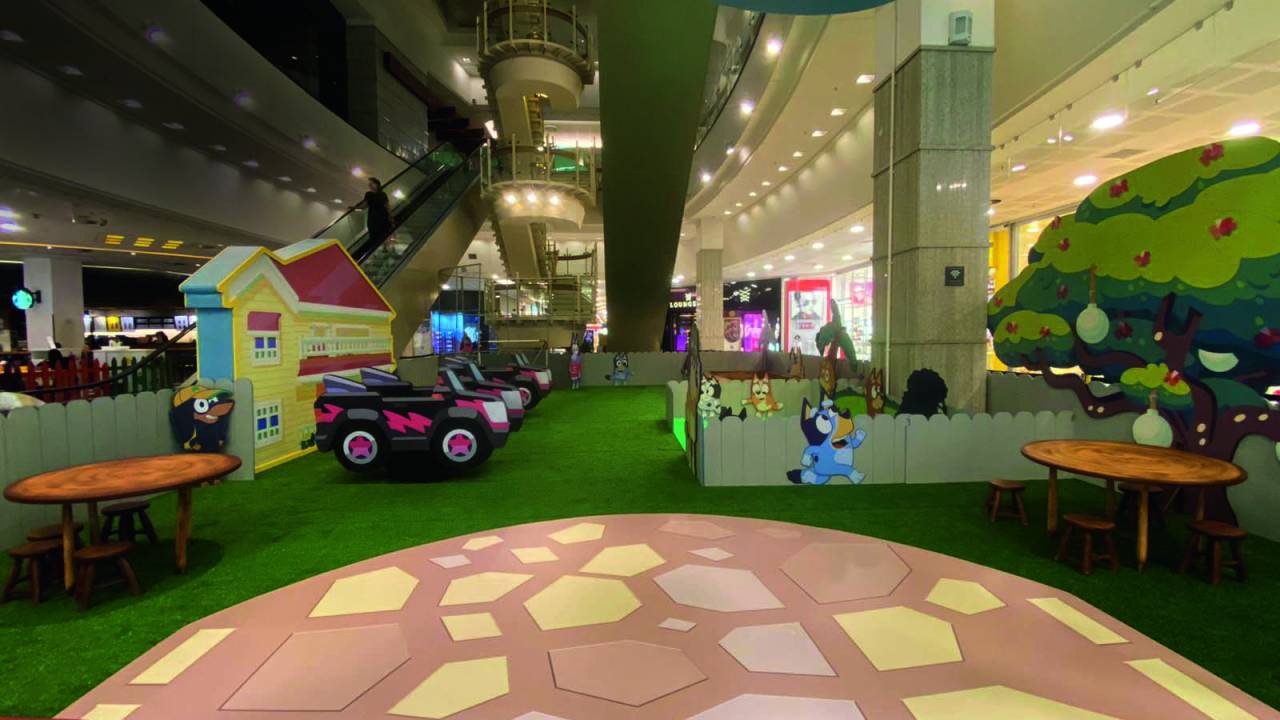 Arena Bluey no Bourbon Shopping
