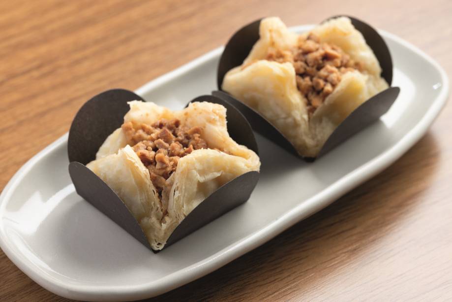 Opções da Knëfe & Bakläwa: baklavas de castanha-de-caju