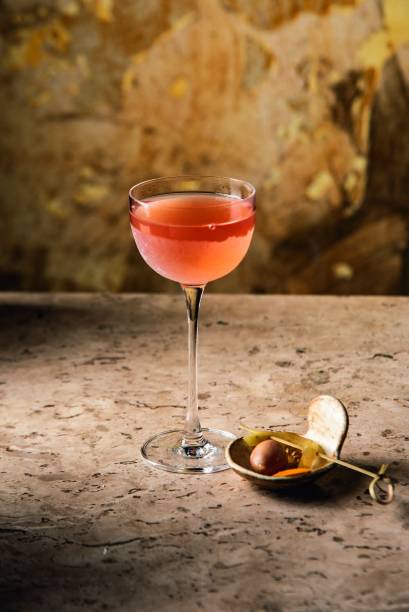 Um dos drinques servidos no Kotchi Bar: martini de tomate e caju