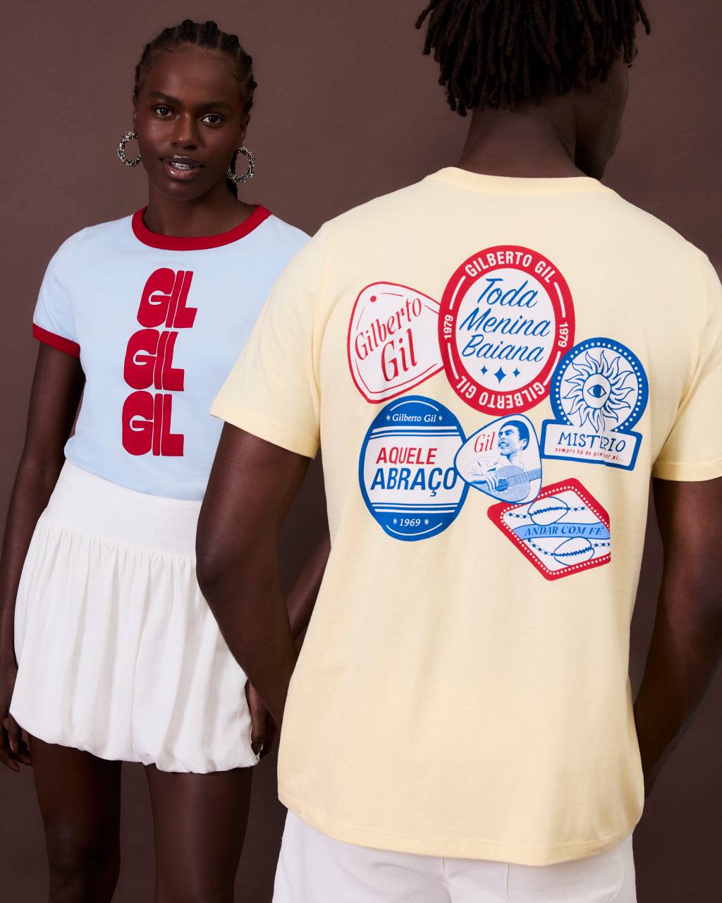 Gilberto Gil é homenageado em nova coleção da Renner