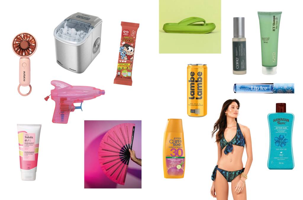 Refrescantes: Itens para usar neste verão escaldante