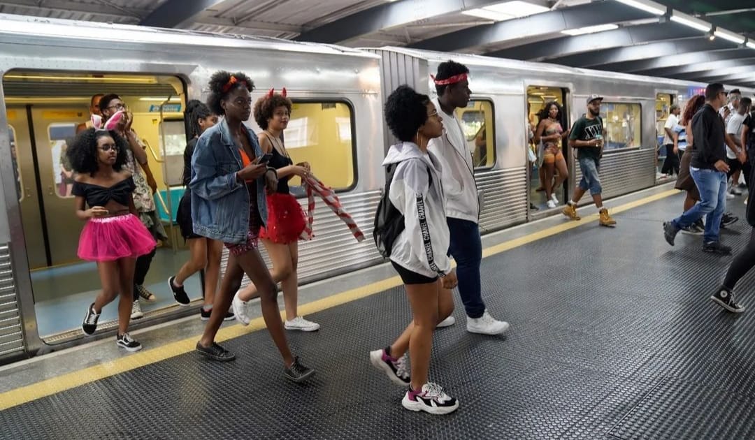 Carnaval no Metrô: linhas operando na capacidade