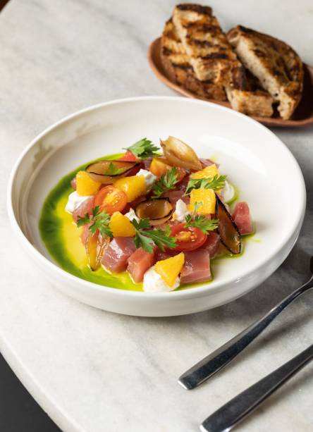 Blu Bar do Mar: crudo de atum Blu Bar do Mar: crudo de atum